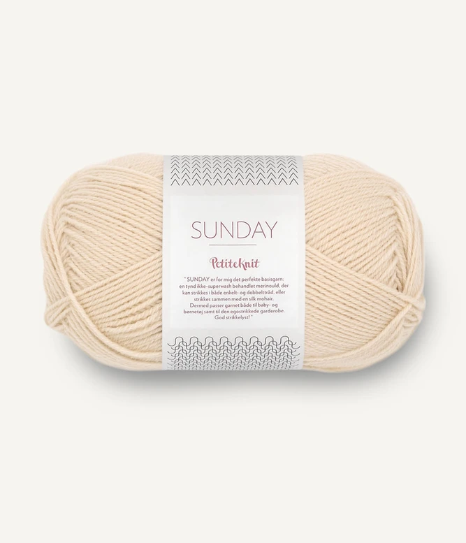 Sandnes Garn Petite Knit 2511 Almond - Lykkelig as